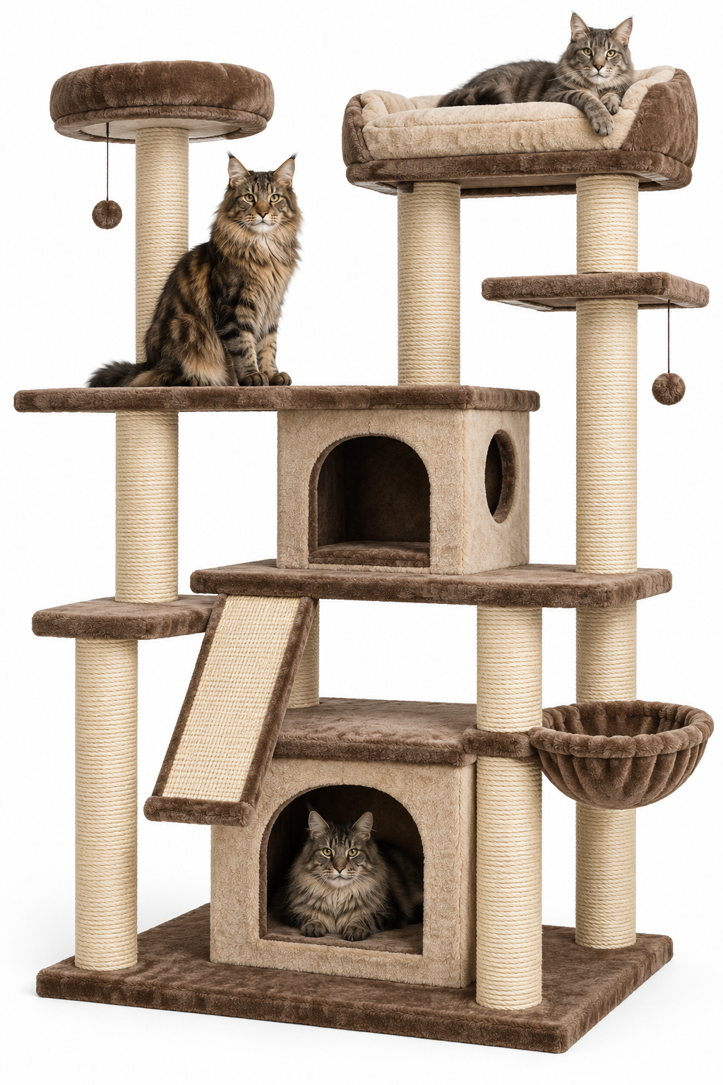 Cat Tree for Large Cats Cat Tower for Indoor